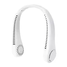 Mini hanging handheld leafless hanging neck fan portable silent outdoor usb charging super long life portable cooling lazy small